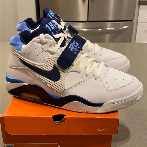 nike air force 180 blue sole
